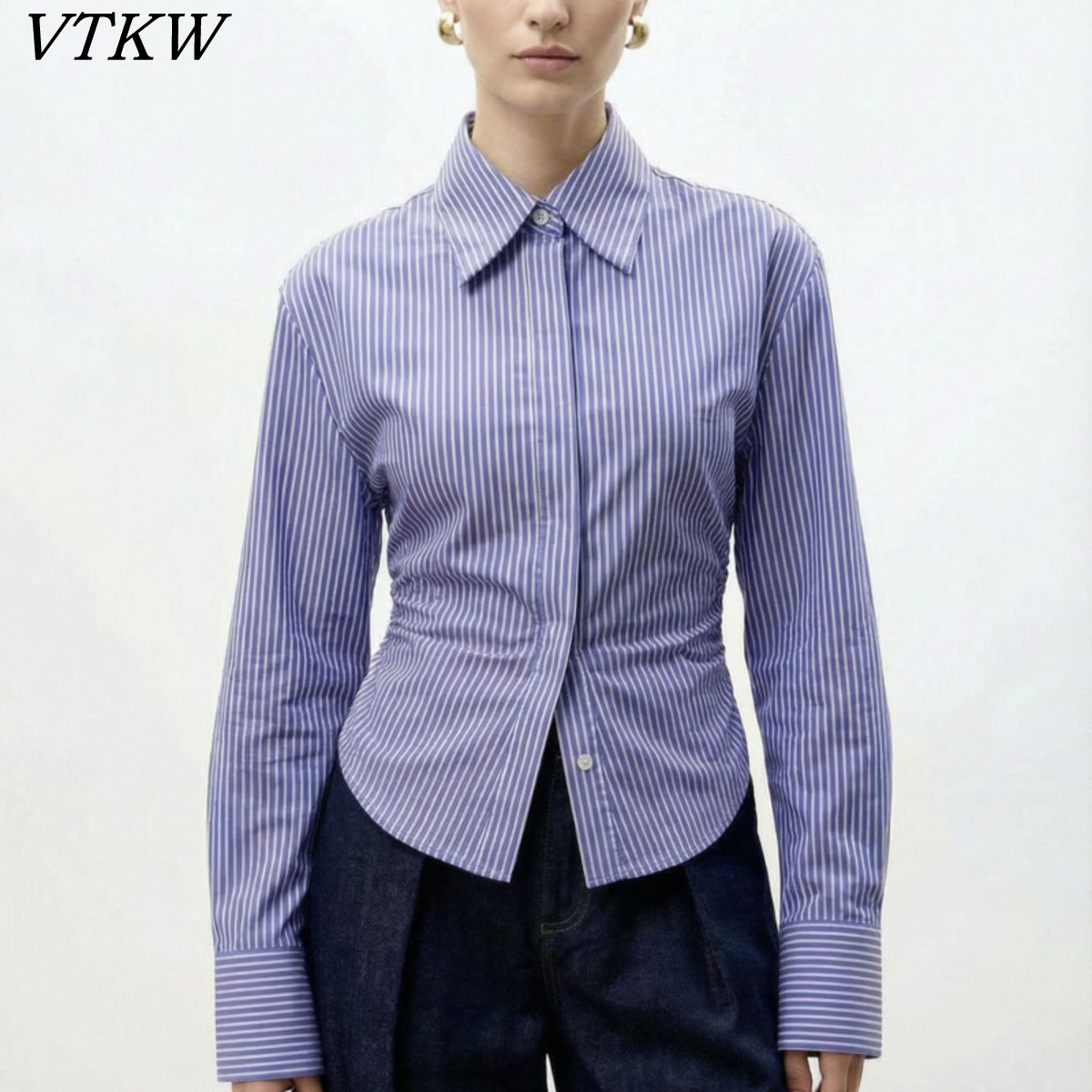 Women'S Elegant Formal Wear - VTKW 2026 New Women Elegant Shirt