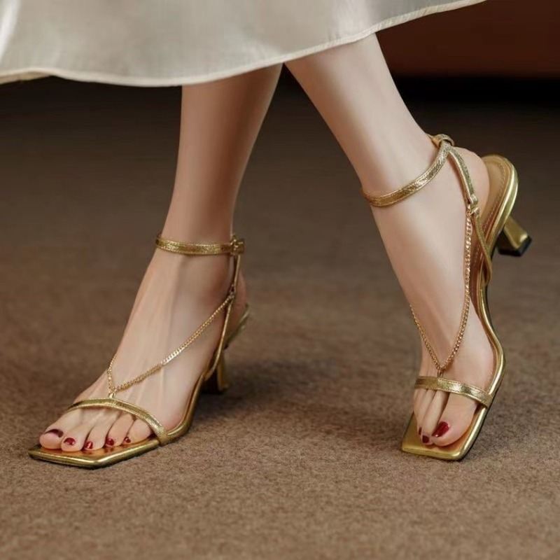 Women Chain Sandals High Heels – обзор и цена Women Formal Wear For Wedding