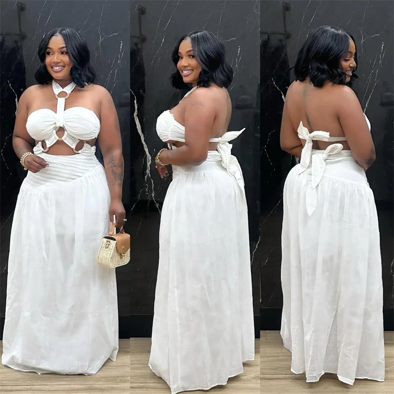 Sexy Halter Backless Maxi Dres – обзор и цена Shift Dress Sleeveless