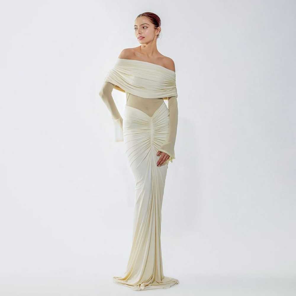 Beige Women Prom Dress Sexy Of – обзор и цена Women'S Formal Wear For Wedding Guest