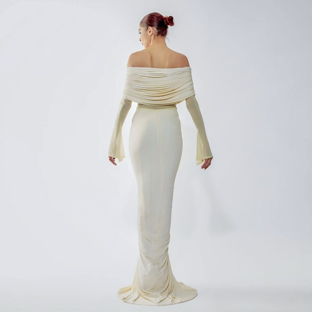 Beige Women Prom Dress Sexy Of – обзор и цена Women'S Formal Wear For Wedding Guest