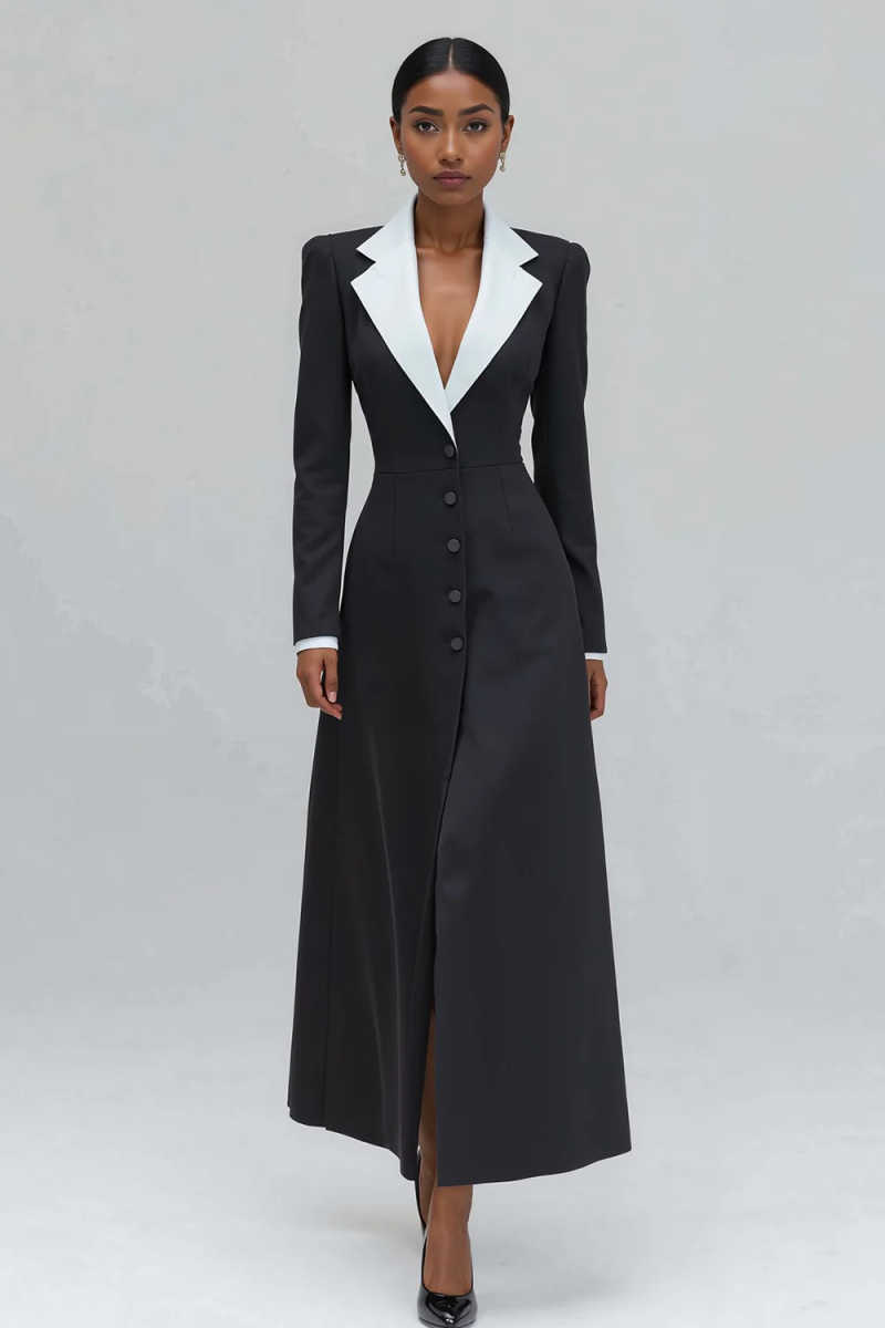 A Line Women Long Blazer Jacke – обзор и цена Women'S Formal Wear For Wedding Guest