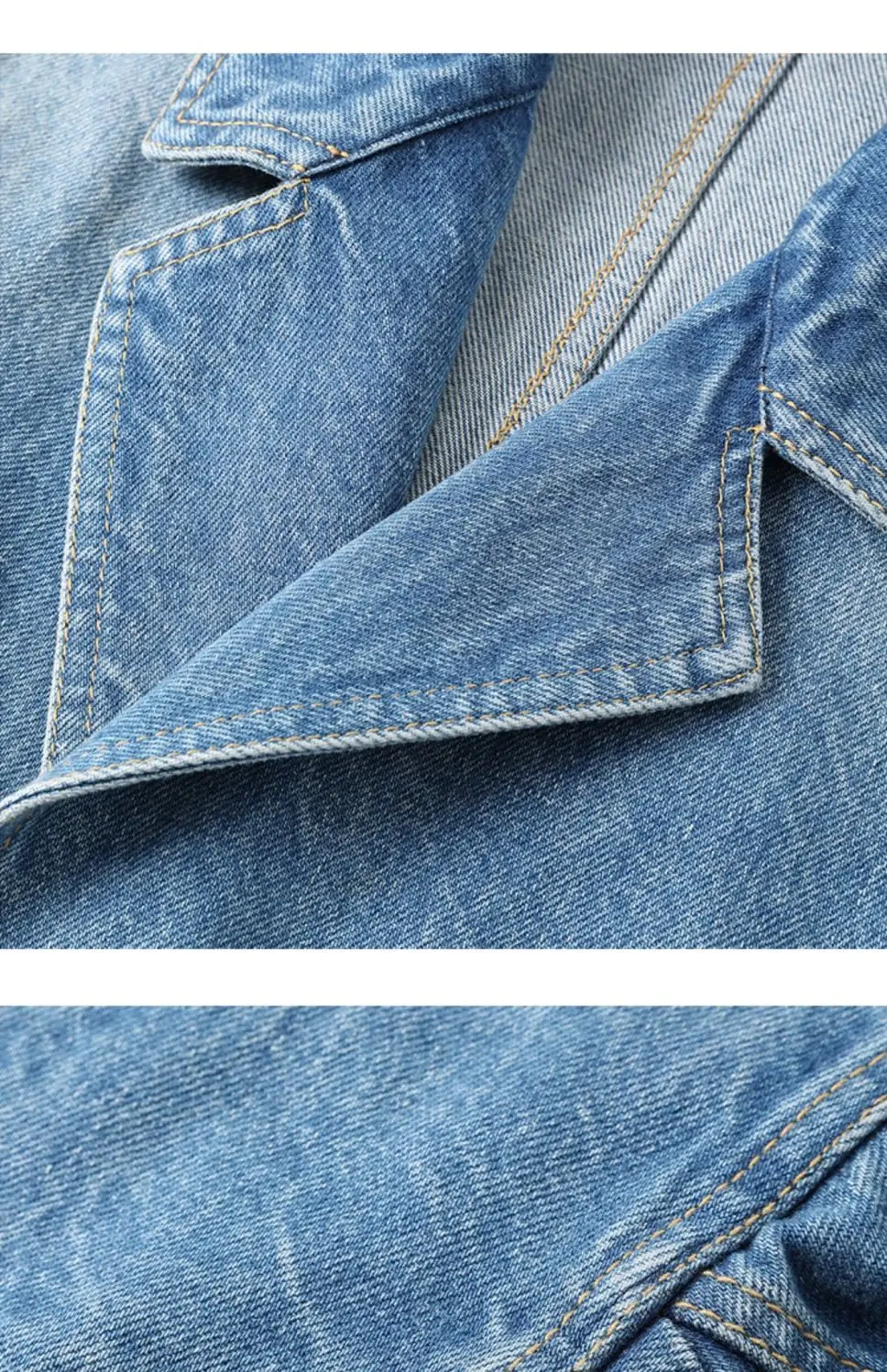 Blue Washed Retro Denim Jacket – обзор и цена Unique Women'S Formal Wear