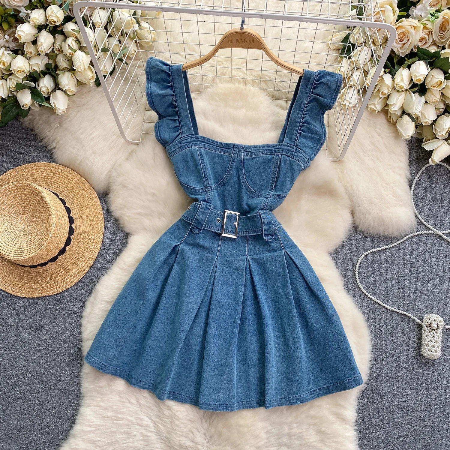 Korean Version of The College  – обзор и цена Shift Dress Sleeveless