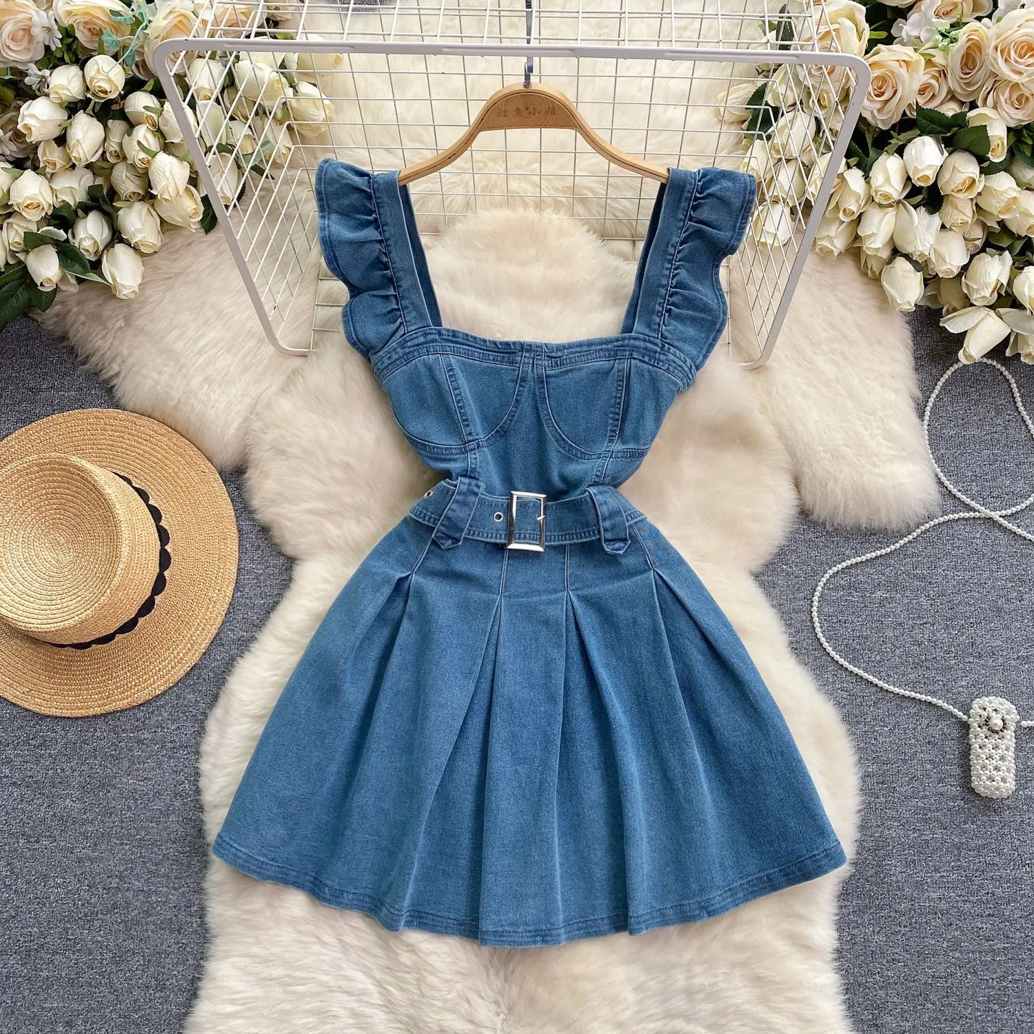 Korean Version of The College  – обзор и цена Shift Dress Sleeveless