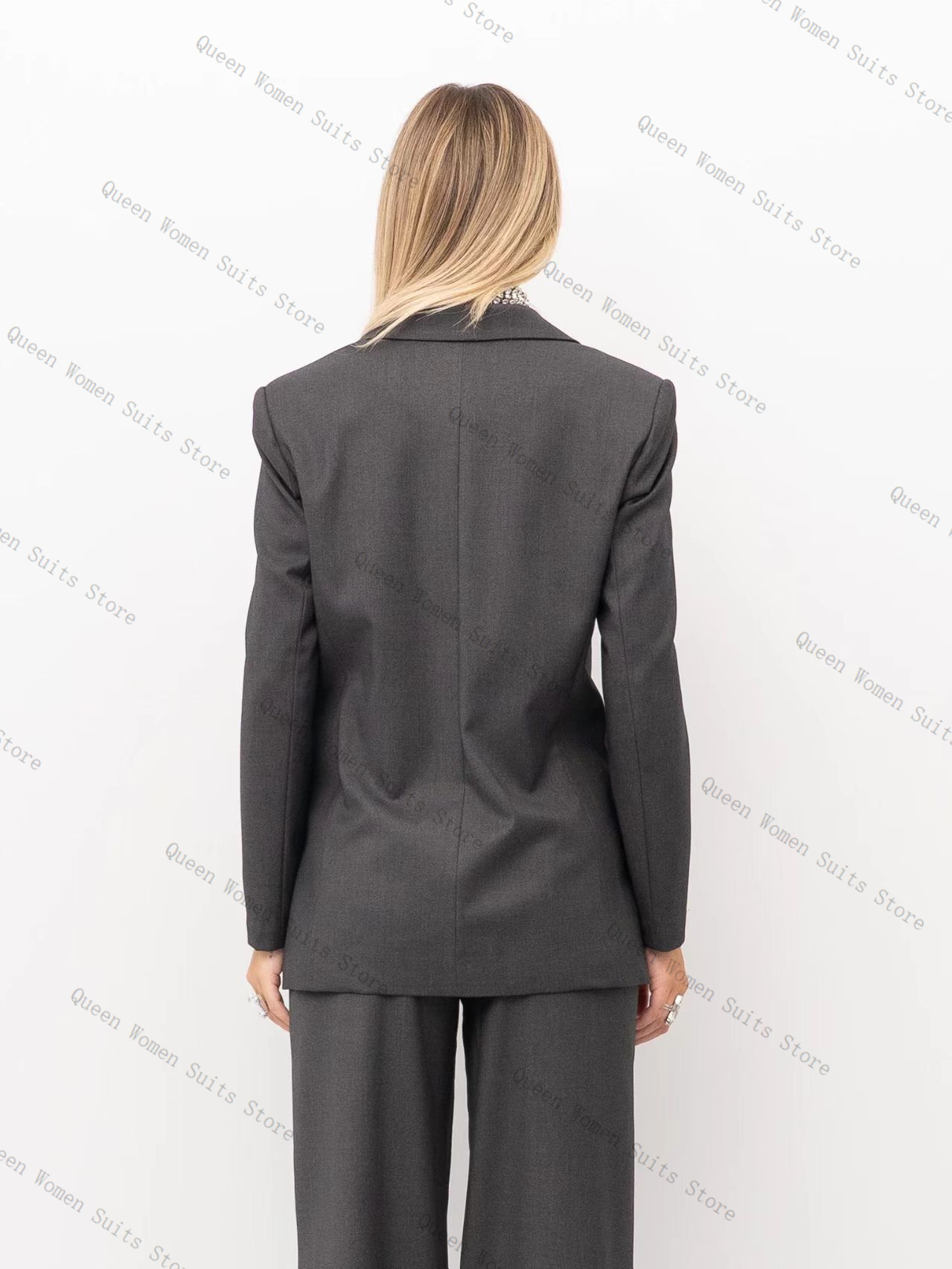 Grey Women Suit Set 2 Piece Cr – обзор и цена Women'S Formal Wear For Wedding Guest