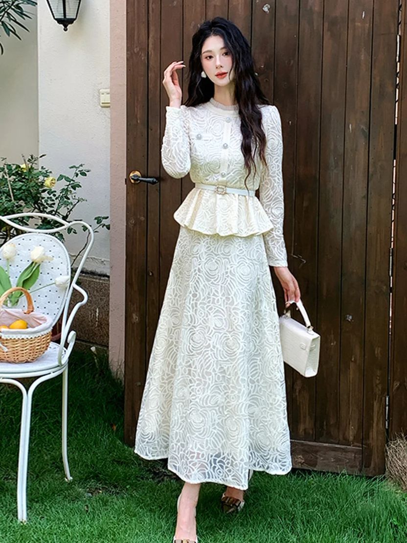 Formal Luxury Evening Lace Two – обзор и цена Formal Dress Female