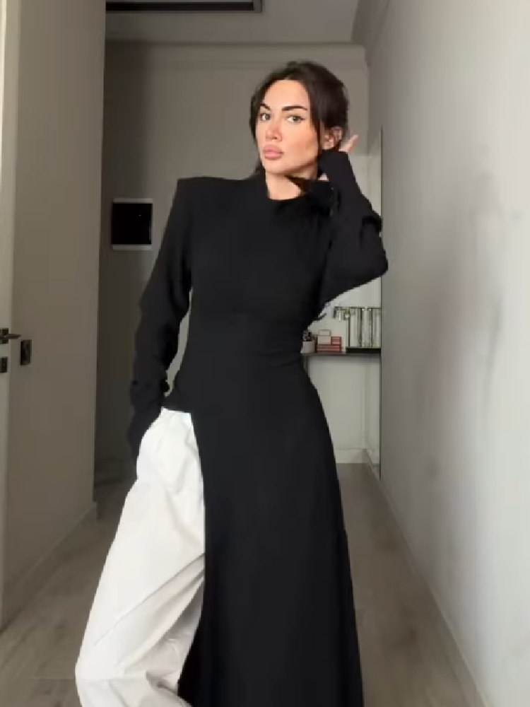 Women's Elegant High Neck Long – обзор и цена Women'S Elegant Formal Wear