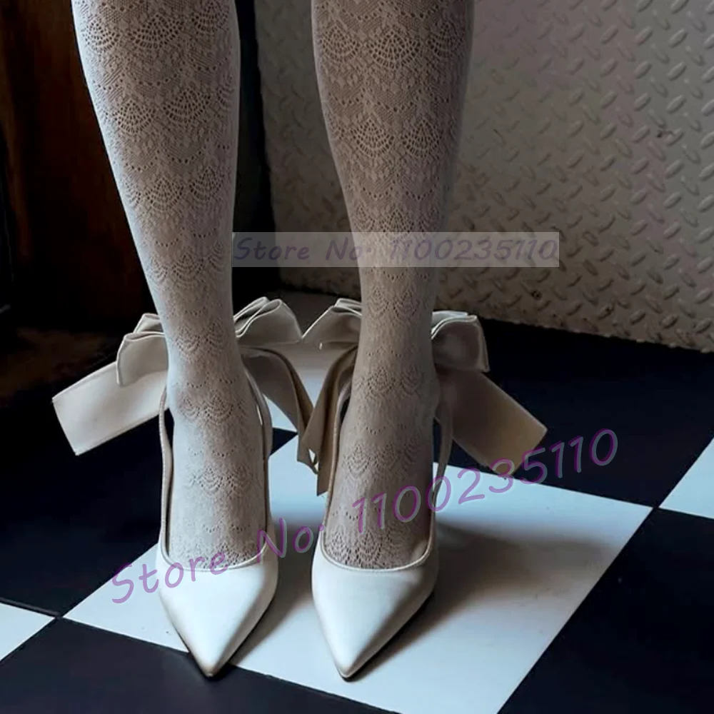 White Sleek Satin Pointed Toe  – обзор и цена Women Formal Wear For Wedding