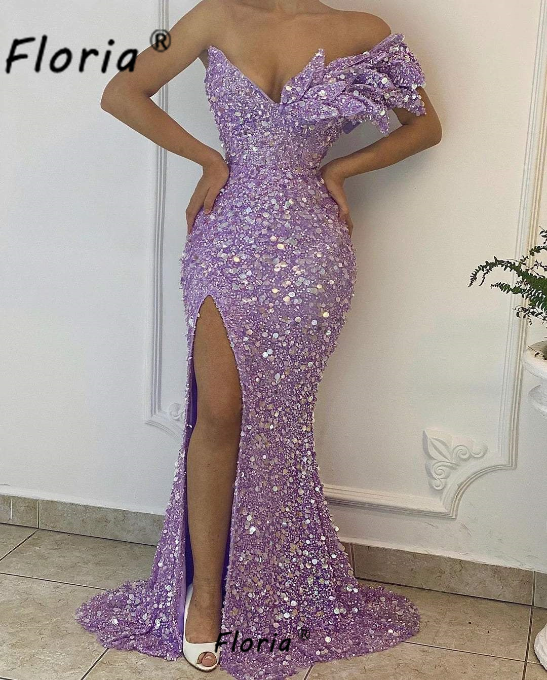 Customized Light Purple Prom D – обзор и цена Women'S Formal Wear For Wedding Guest