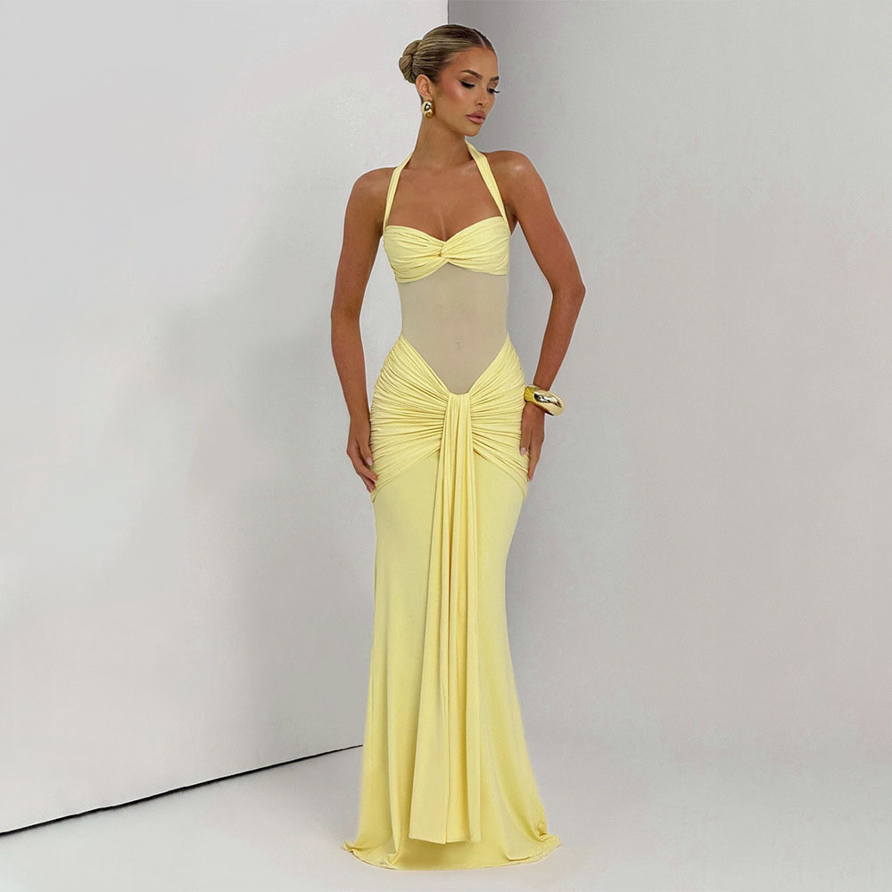 Elegant Patchwork Maxi Dress f – обзор и цена Women'S Elegant Formal Wear